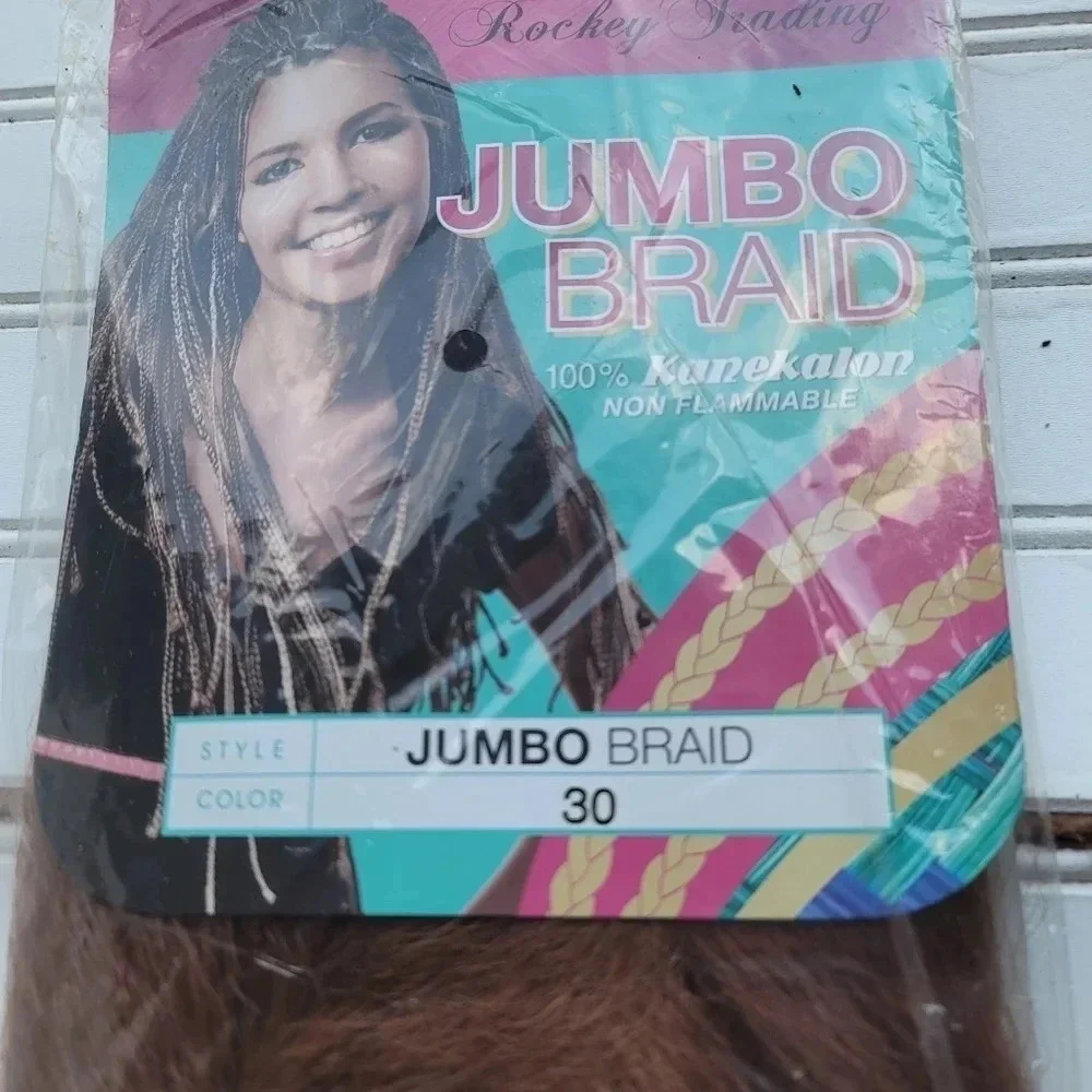 Rockey Trading Jumbo Braid 100% Kanekalon Hair Color # 30